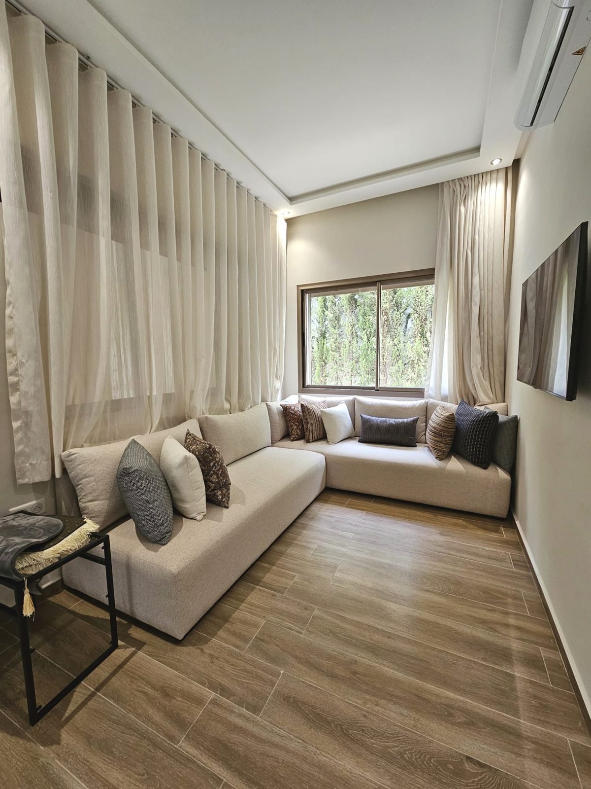 Villa Taghazout, le salon télé