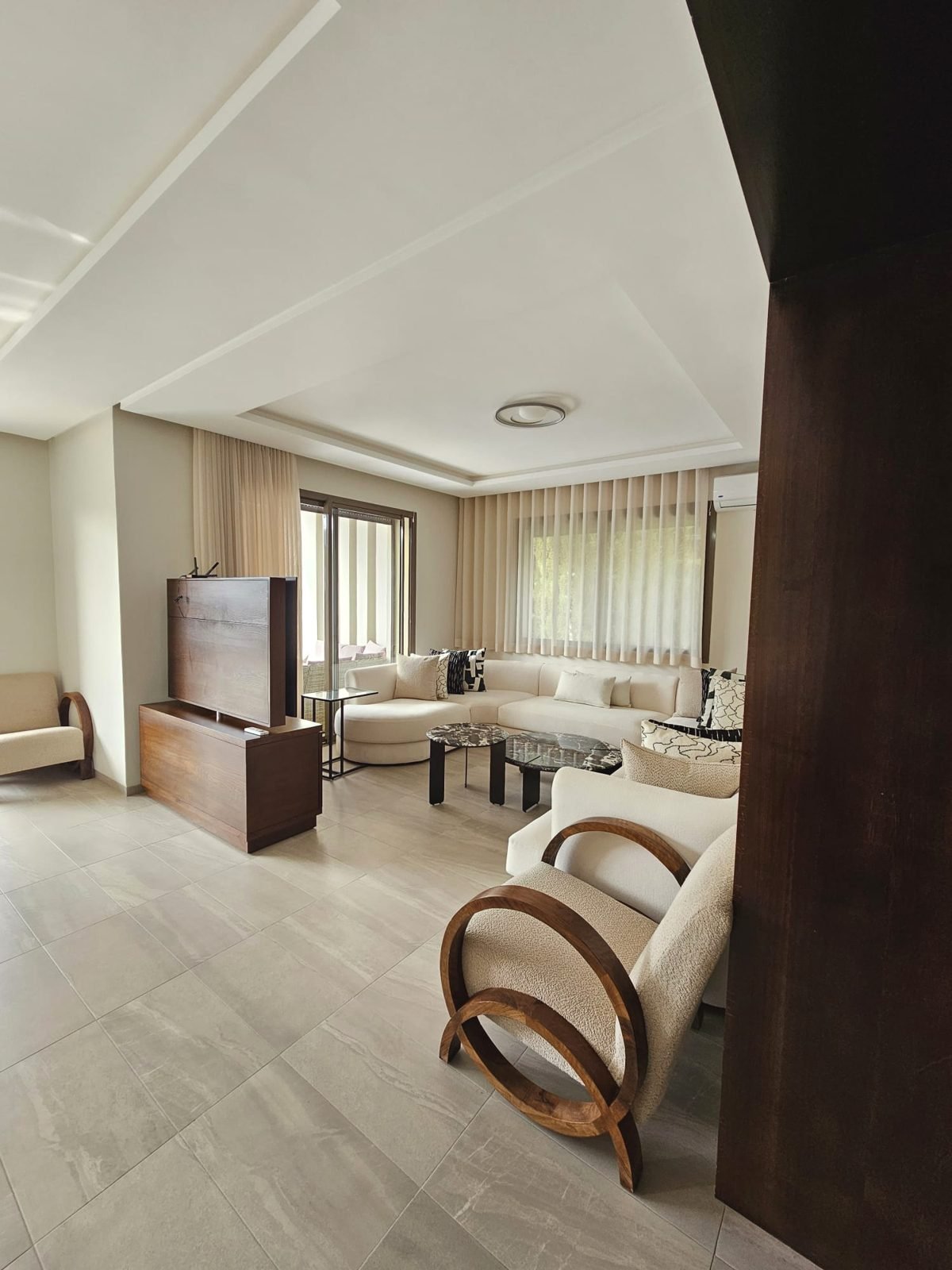 Villa Taghazout, le salon