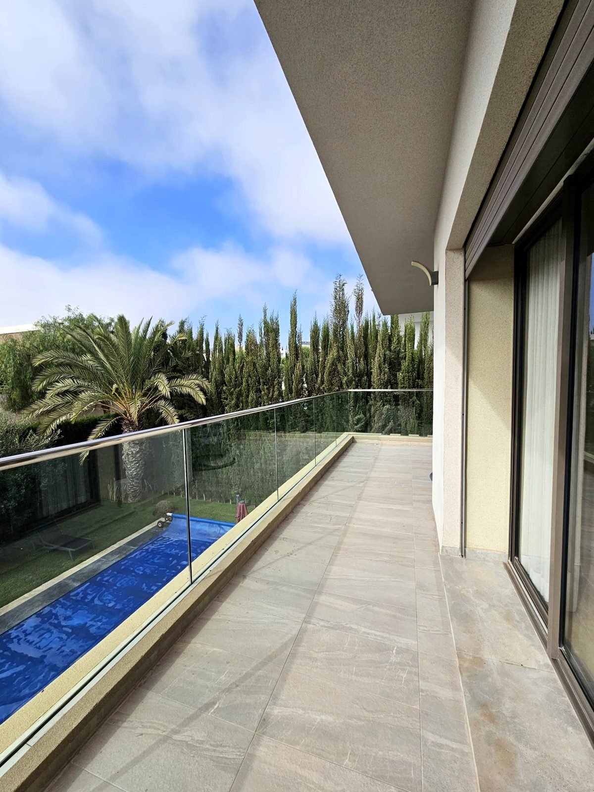 Villa Taghazout, la terrasse de l'étage